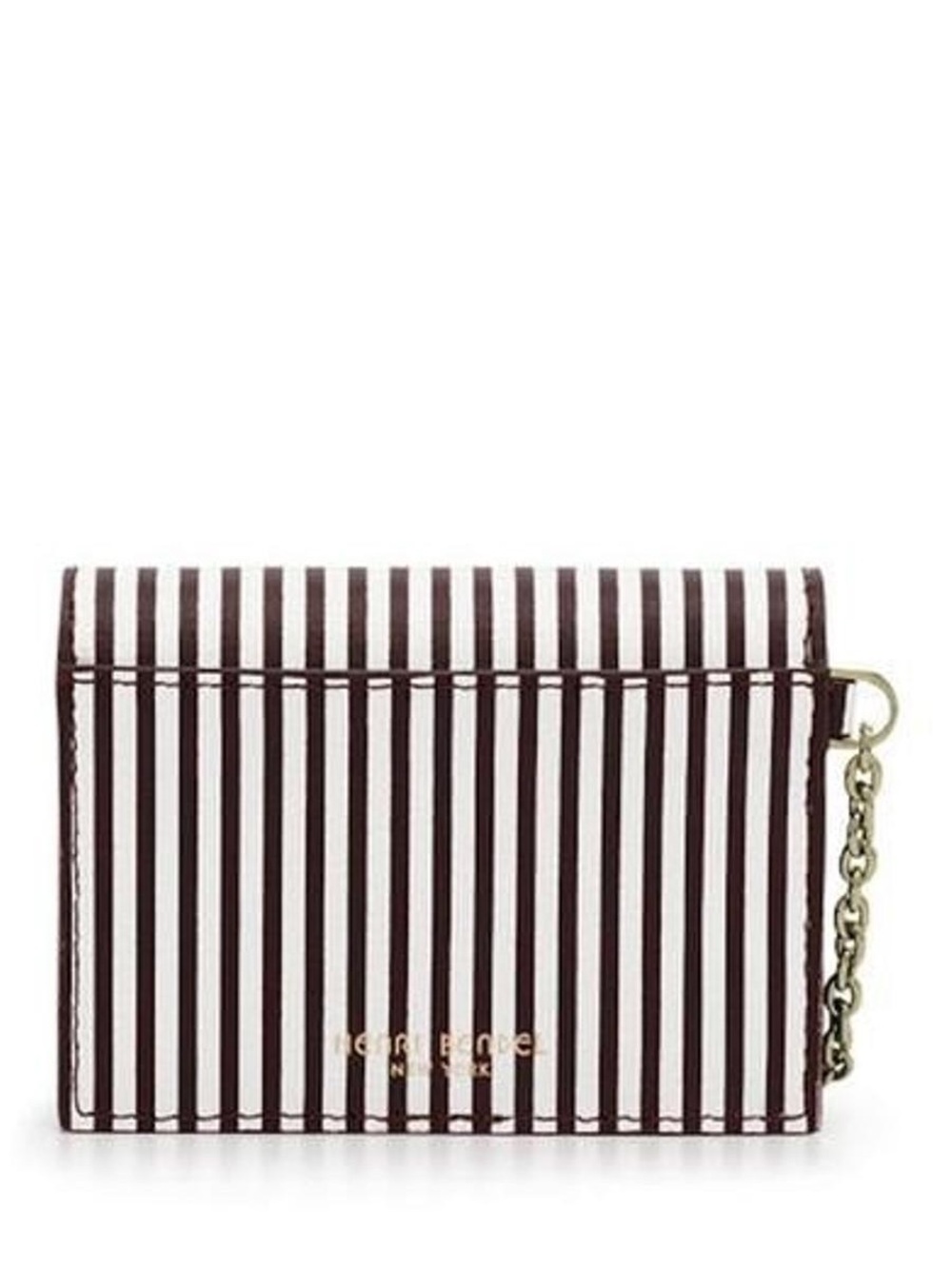 Henri Bendel "Miss Bendel" Centennial Stripe Envelope Wallet / Coin Purse NWT - Picture 10 of 11